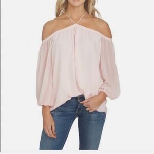 1. State Blush Off-Shoulder Blouse